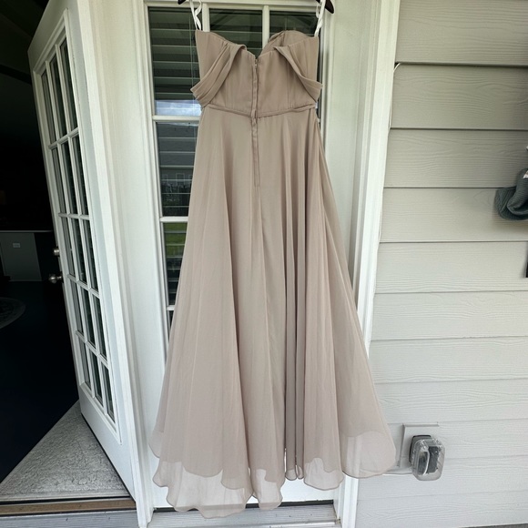 NEW - Kennedy Blue Bridesmaid Dress - Samantha Latte Size 6 - Picture 4 of 4